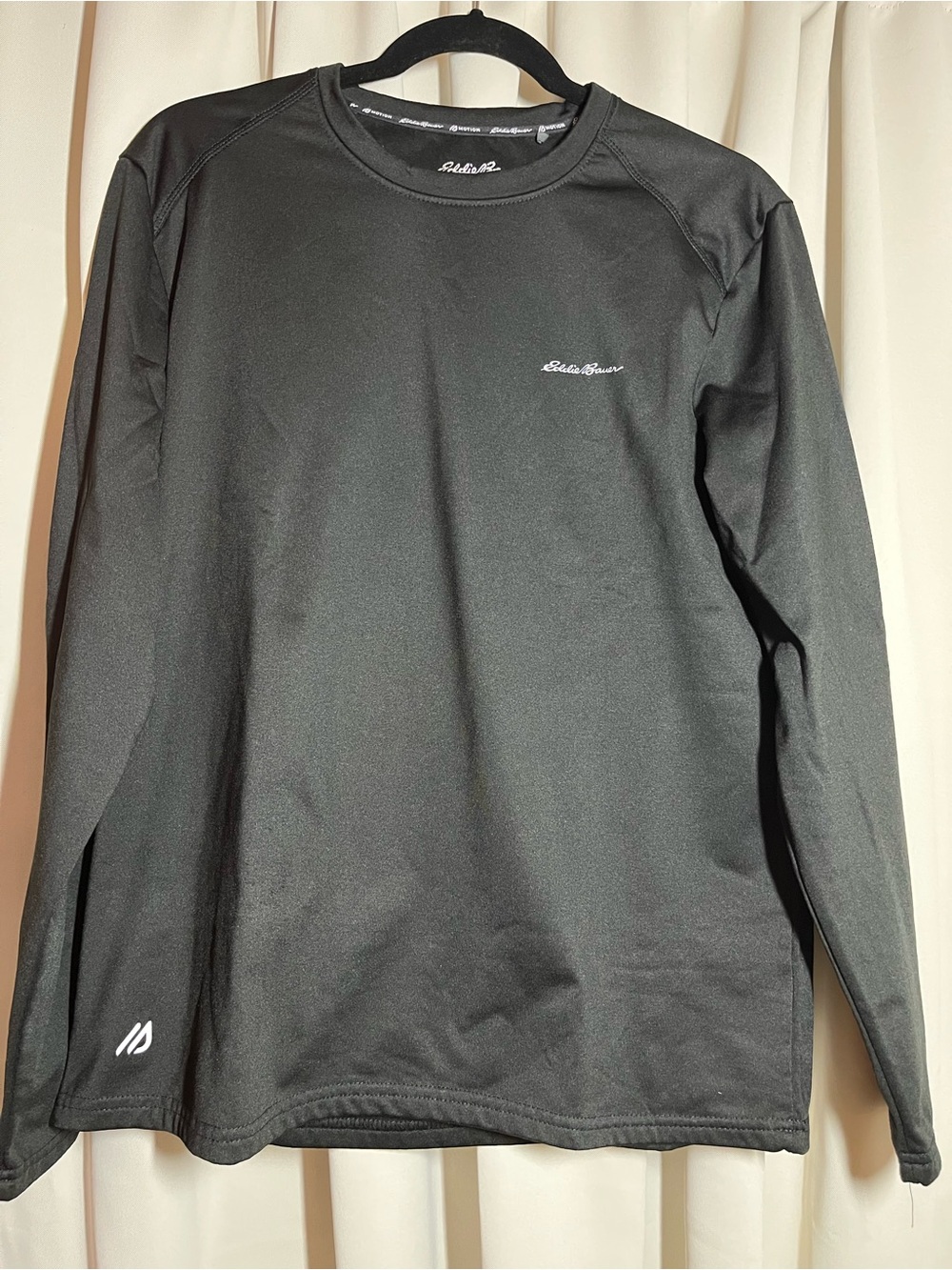 Bauer Men's Long-Sleeve Crew Neck Shirt - Black